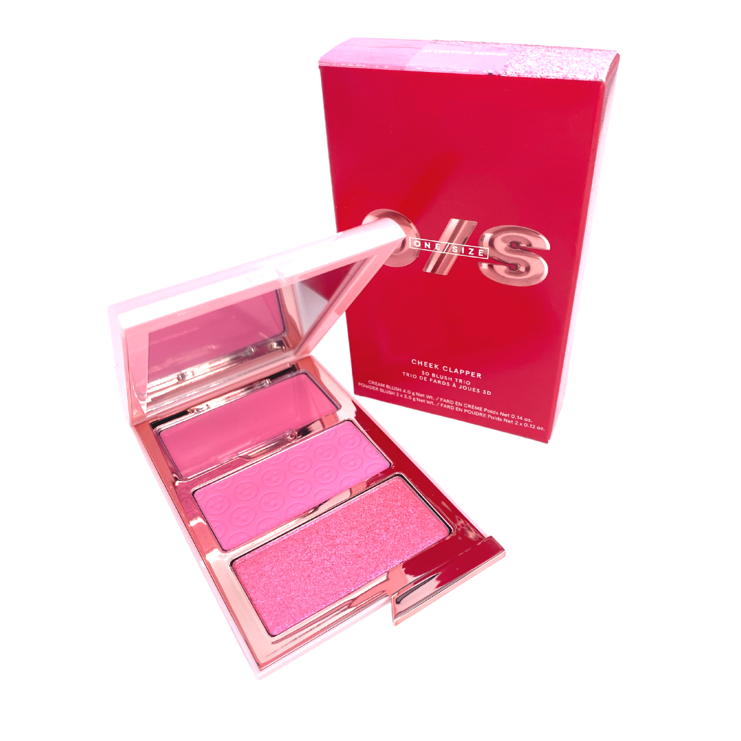 ONE/SIZE by Patrick Starrr Cheek Clapper 3D Blush Trio Palette - Attention Seeker